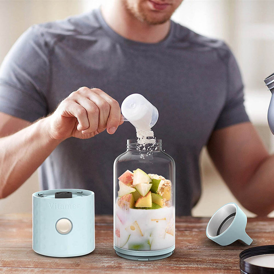 Portable USB Electric Fruit Juicer Bottle