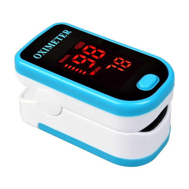 Finger Pulse Oximeter With Case