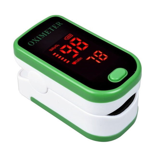 Finger Pulse Oximeter With Case