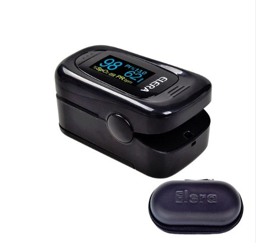 Finger Pulse Oximeter With Case