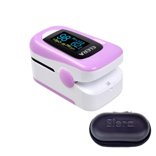 Finger Pulse Oximeter With Case